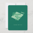 Search for emerald green white thank you cards Modern