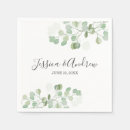 Search for eucalyptus wedding napkins Foliage