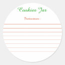 Search for cookie jar stickers Red