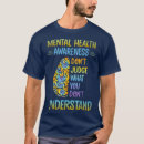 Search for funny mental health tshirts Cartoon style