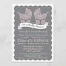 Search for twin baby girl shower invitations It's twins