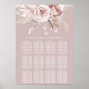 Search for blush pink wedding seating charts Floral