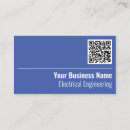 Search for electrical engineer business cards Qr code