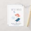 Search for retirement moving announcement cards New address