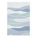 Search for wavy line posters Blue