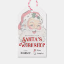 Search for vintage santa gift tags Children