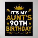 Search for 90th birthday posters Its my