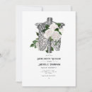 Search for black white bachelorette party invitations Floral