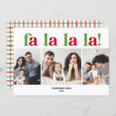 Search for fa la la la la invitations Modern