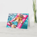 Search for pool birthday cards Dog