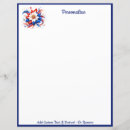 Search for patriotic stationery paper Flower