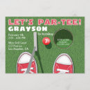 Search for mini golf birthday invitations Putt putt birthday