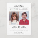 Search for no kids wedding save the dates Couple
