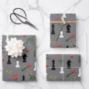 Search for board games wrapping paper Chess