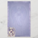 Search for angels angel stationery paper Blue