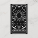 Search for psychic medium business cards Celestial