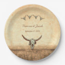 Search for western country wedding plates Rustic