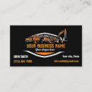 Search for backhoe business cards Tractor