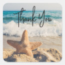 Search for beach thank you stickers Seashell