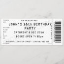 Search for concert ticket invitations Party