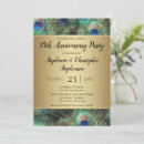 Search for peacock feather invitations Gold