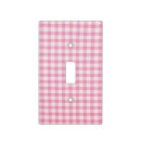 Search for pink gingham plates Feminine