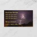 Search for electrician business cards Lightning