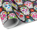 Search for sugar paper wrapping paper Dia de los muertos