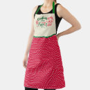 Search for christmas cookie aprons Green