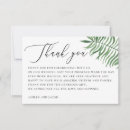 Search for botanical wedding thank you cards Script