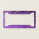 Search for purple license plate frames Abstract