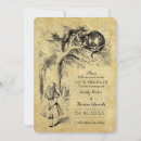 Search for alice in wonderland wedding save the dates Vintage