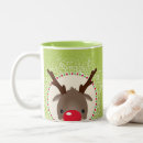 Search for rudolph the red nosed reindeer mugs Funny