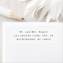 Search for black and white return address labels Plain