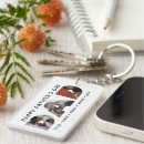 Search for unique keychains Photo collage