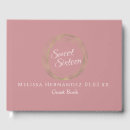 Search for sweet 16 guest books Minimalist