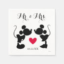 Search for disney wedding napkins Minnie mouse