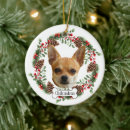 Search for chihuahua ornaments Ceramic