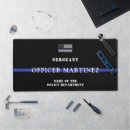 Search for law enforcement mousepads Thin blue line