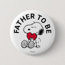Search for dad to be buttons Snoopy party
