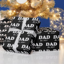Search for dad wrapping paper Typography