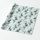 Search for hummingbird wrapping paper Green