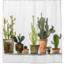Search for cactus shower curtains Watercolor