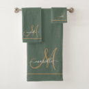 Search for gold green bath towels Elegant