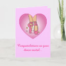 Search for dance recital congratulations cards Ballet