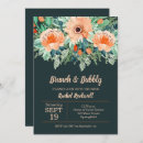 Search for coral bridal shower invitations Brunch and bubbly