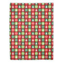 Search for vintage christmas duvet covers Red
