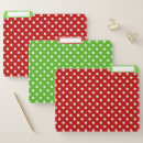 Search for christmas file folders Red