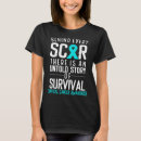 Search for cervical cancer tshirts Teal