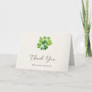Search for shamrock thank you cards Lucky in love